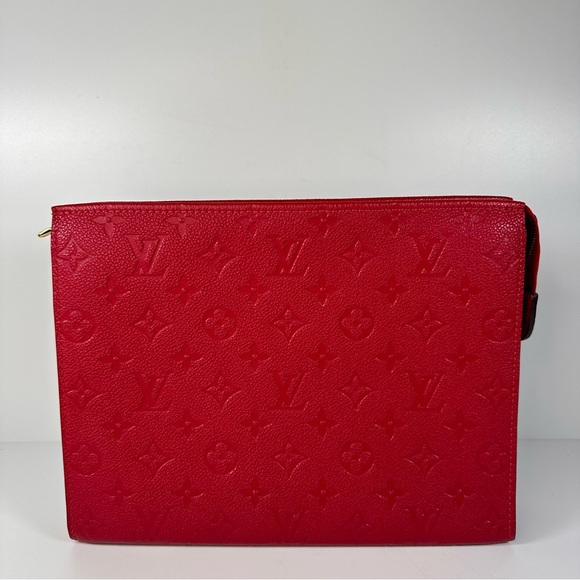 Louis Vuitton Empreinte Monogram Toiletry Pouch 26 Scarlet - Picture 14 of 15